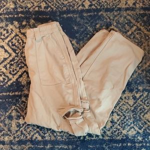 Cream cargo pants